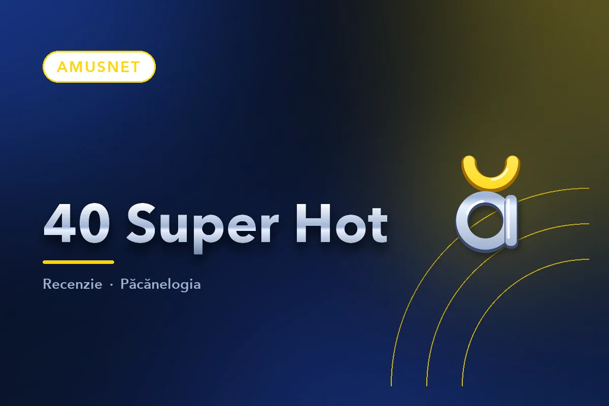Coperta recenziei 40 Super Hot, furnizor Amusnet