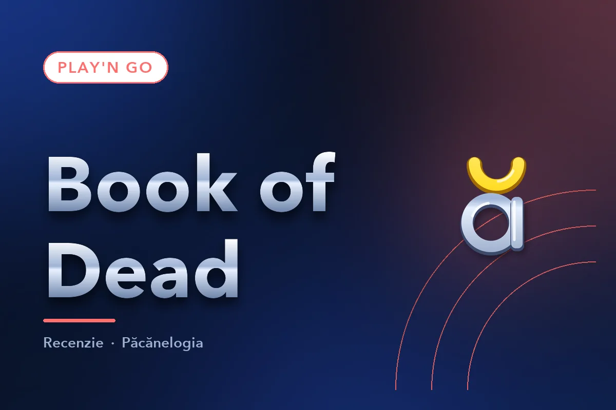 Coperta recenziei Book of Dead, furnizor Play'n GO