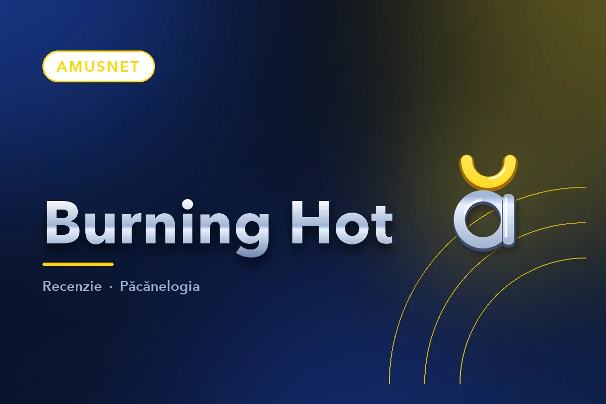 Coperta recenziei Burning Hot, furnizor Amusnet