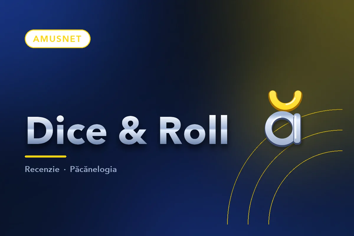 Coperta recenziei Dice & Roll, furnizor Amusnet