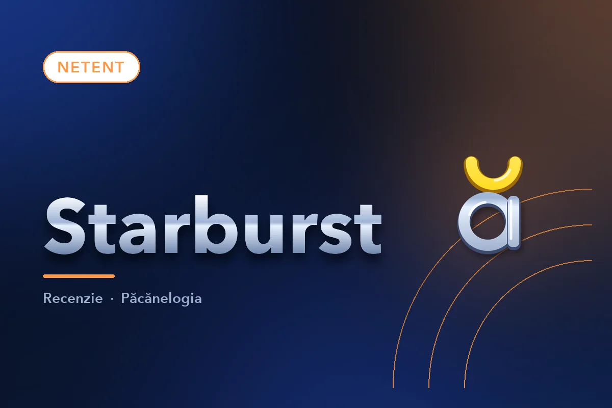Coperta recenziei Starburst, furnizor NetEnt