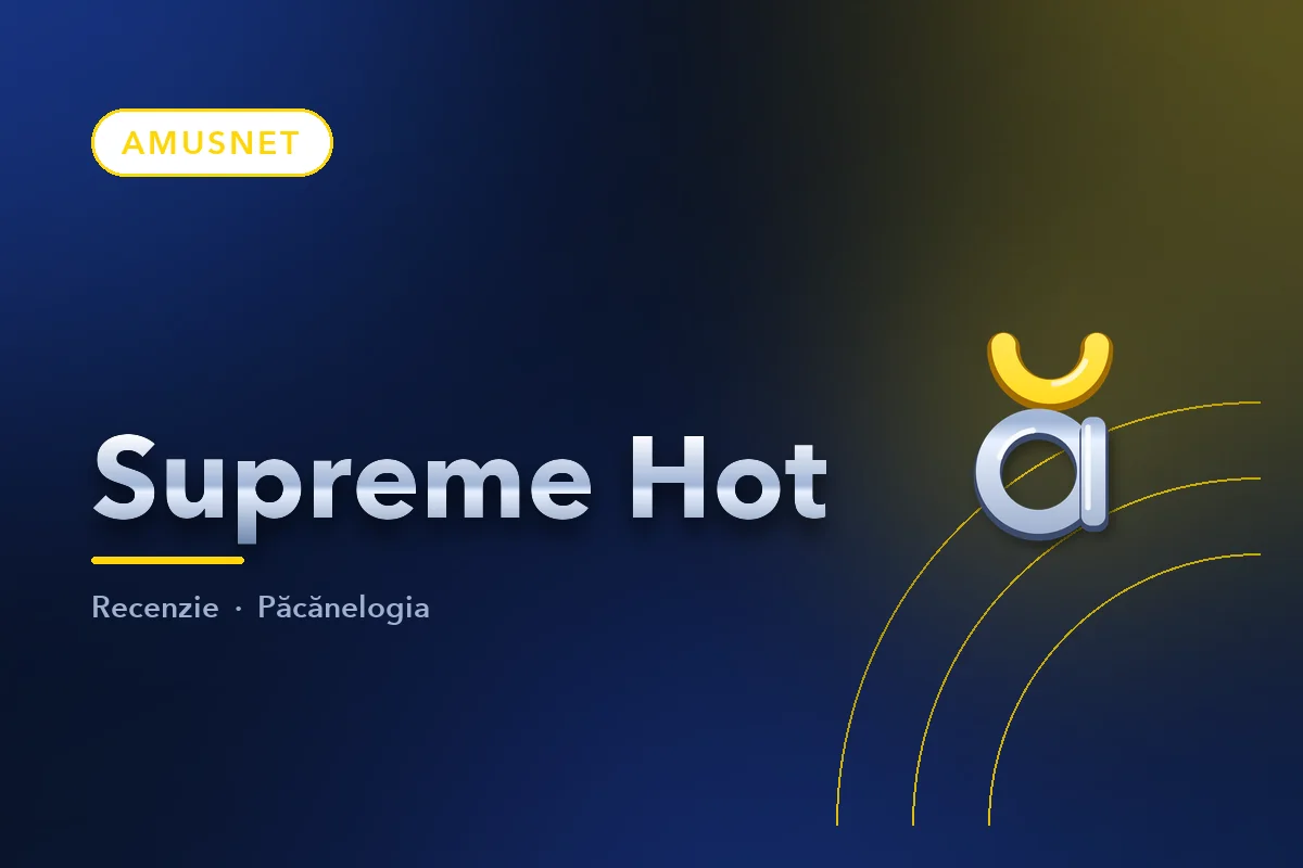 Coperta recenziei Supreme Hot, furnizor Amusnet